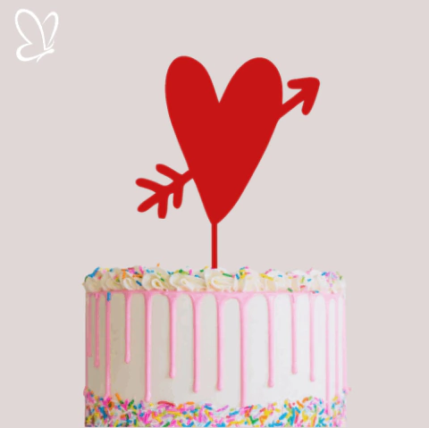 Topper Corazón