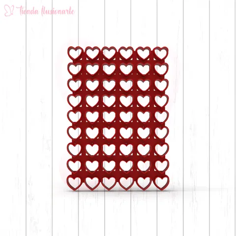 Texturizador/Multi Cortante Corazones 2cm