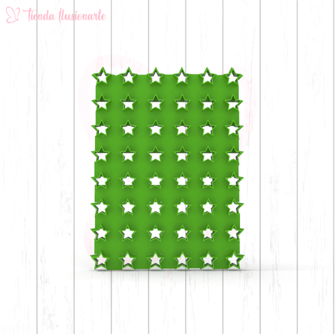 Texturizador/Multi Cortante Estrellas 2cm