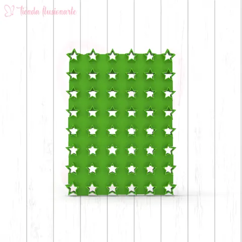 Texturizador/Multi Cortante Estrellas 2cm