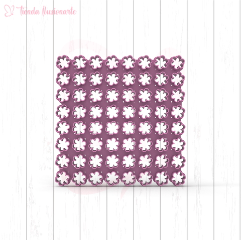 Texturizador/Multi Cortante Flores 2cm