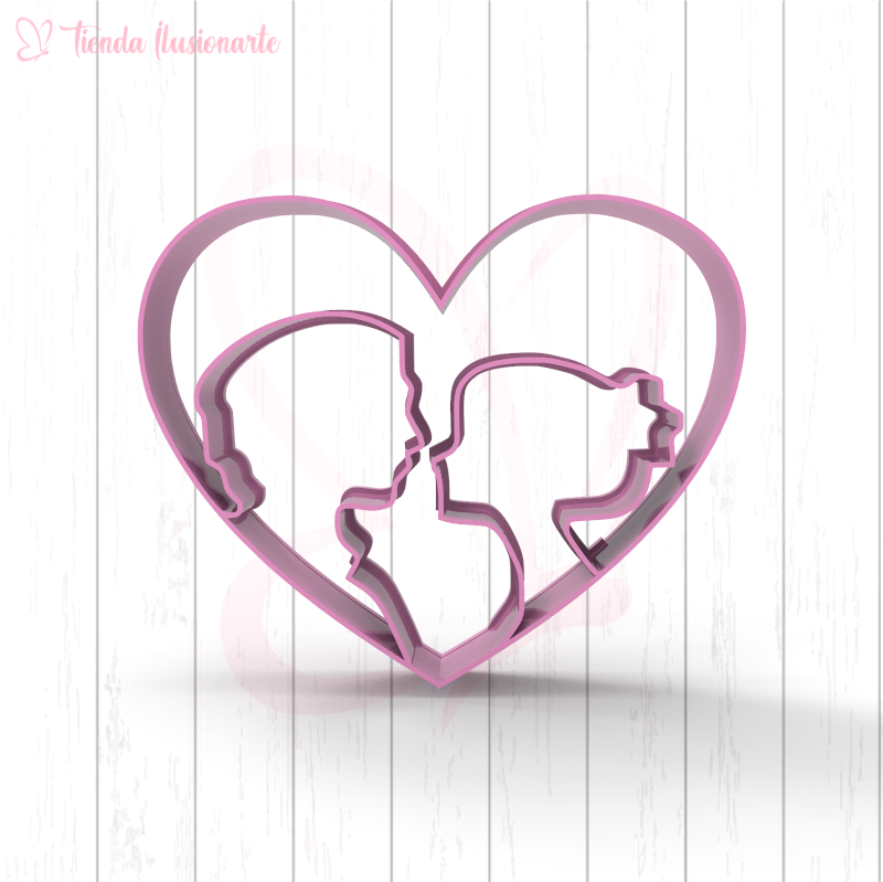 Corazón pareja - San Valentín