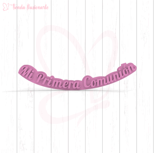 Sello Mi primera comunión para tortas 15cm
