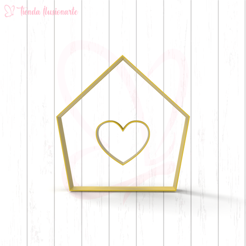 Casa con corazón c942