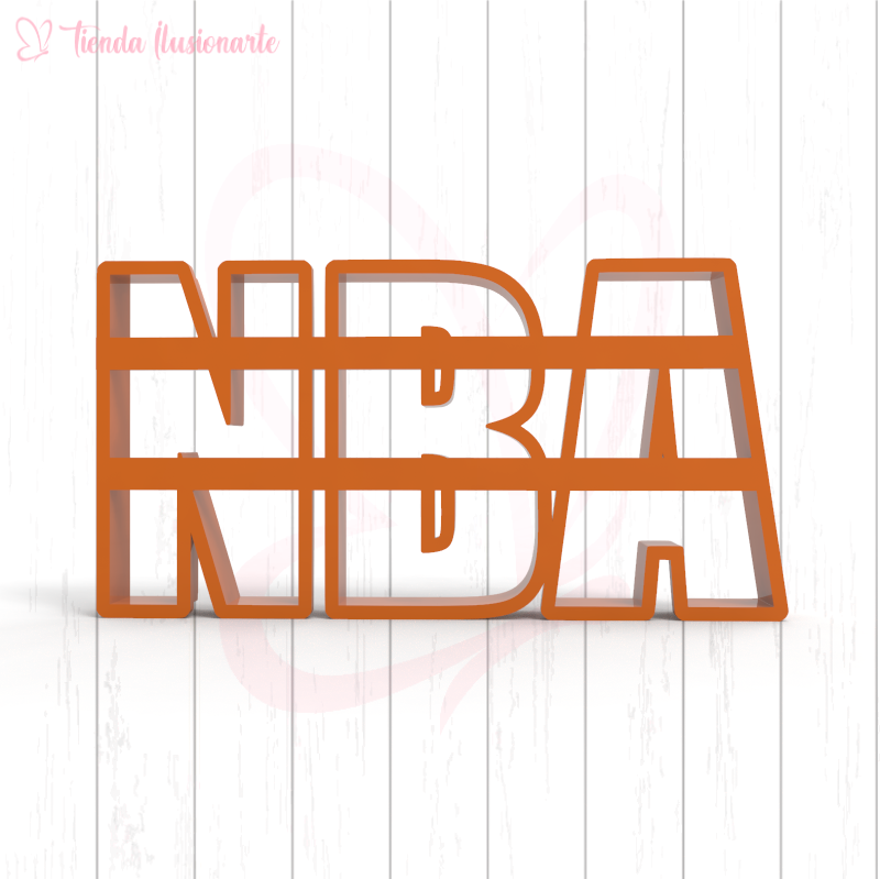 Letras NBA 7cm