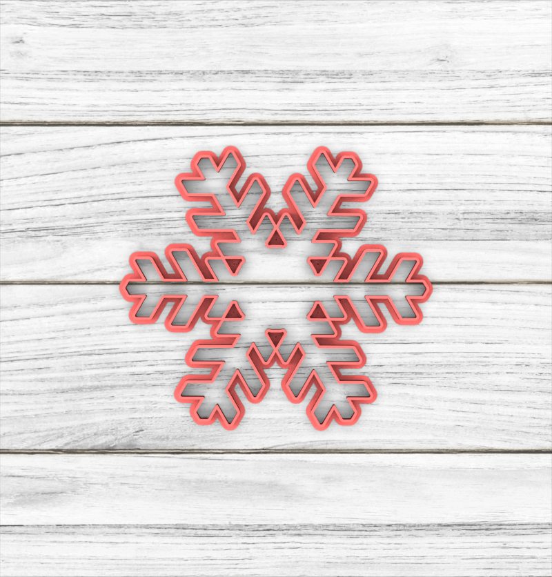 Copo de Nieve Silueta Navidad