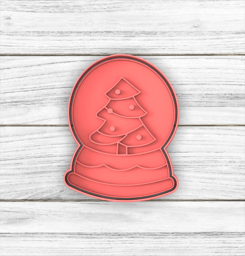 Esfera con Pino Navidad