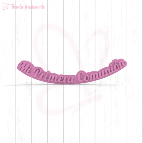 Sello Mi primera comunión para tortas 15cm