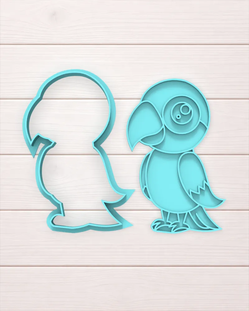 ANIMALES - LORO - 15 cm