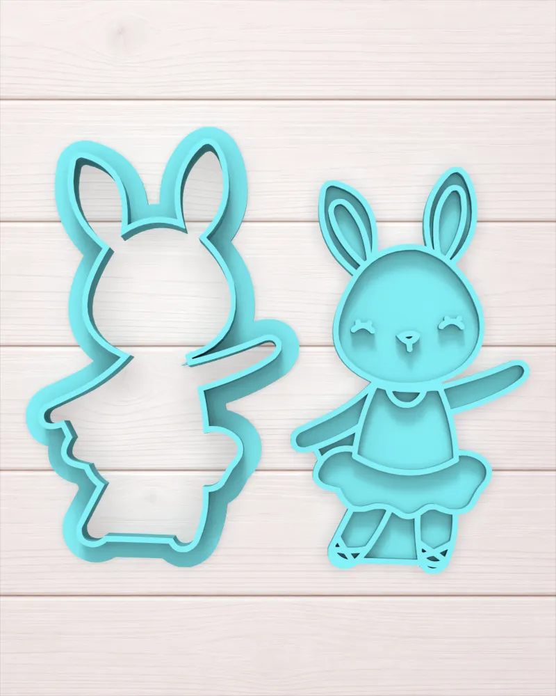 ANIMALES - CONEJA BAILARINA - 15 cm