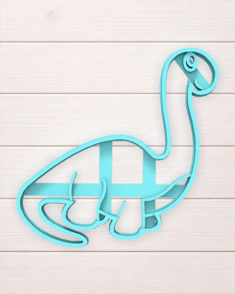 ANIMALES - DINOSAURIO CUELLO LARGO - 15 cm