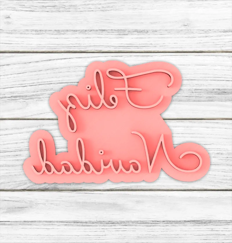 Sello Feliz Navidad - 6 CM