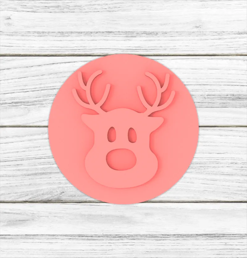 Sello/Stamp Reno Navidad