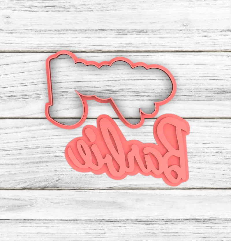 Sello Logo Barbie