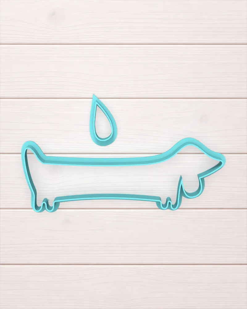 ANIMALES - PERRO SALCHICHA - 15 cm