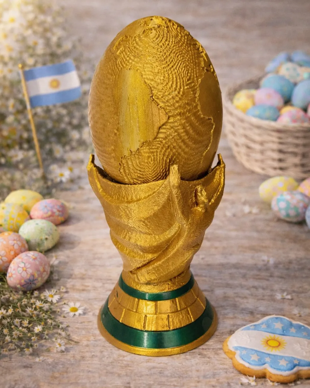 Copa del mundo huevo