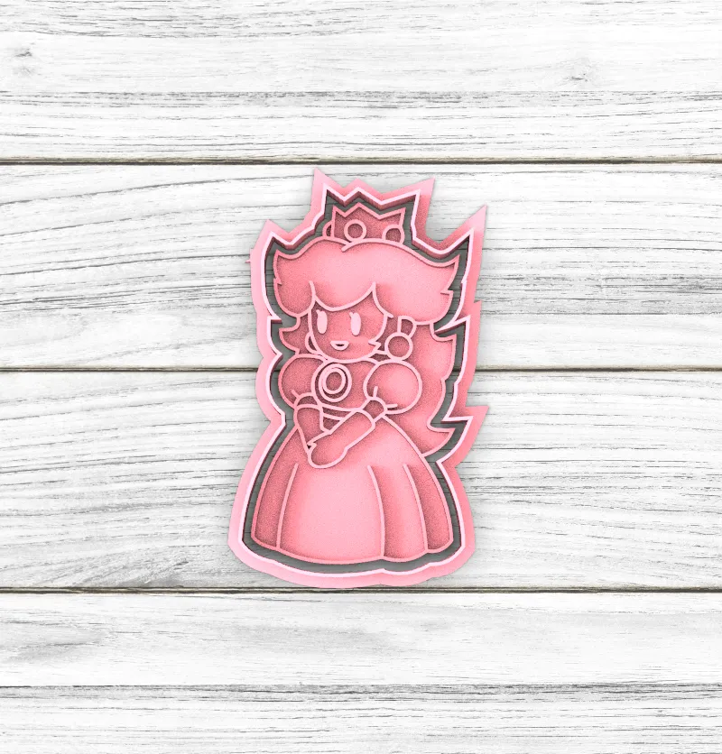 Mario Bros Princesa - 10 cm