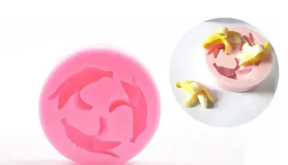 Molde silicona Banana
