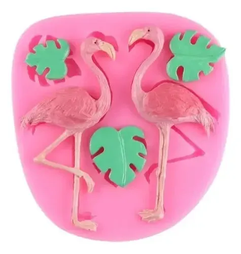 flamencos molde silicona