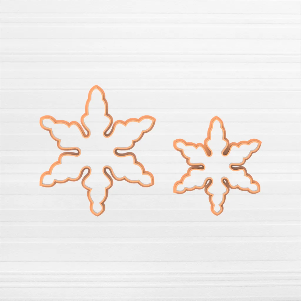 Copos de Nieve - 6 CM