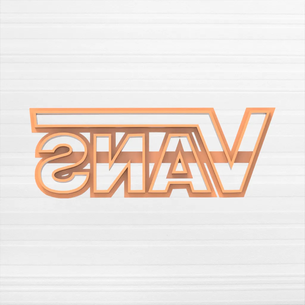 Logo Vans - 6 CM
