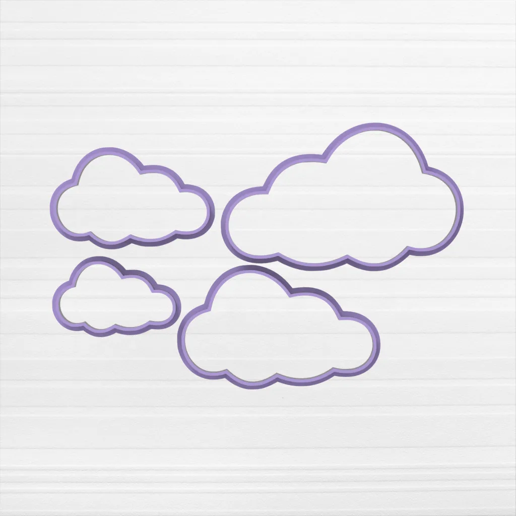 Set Nubes x4