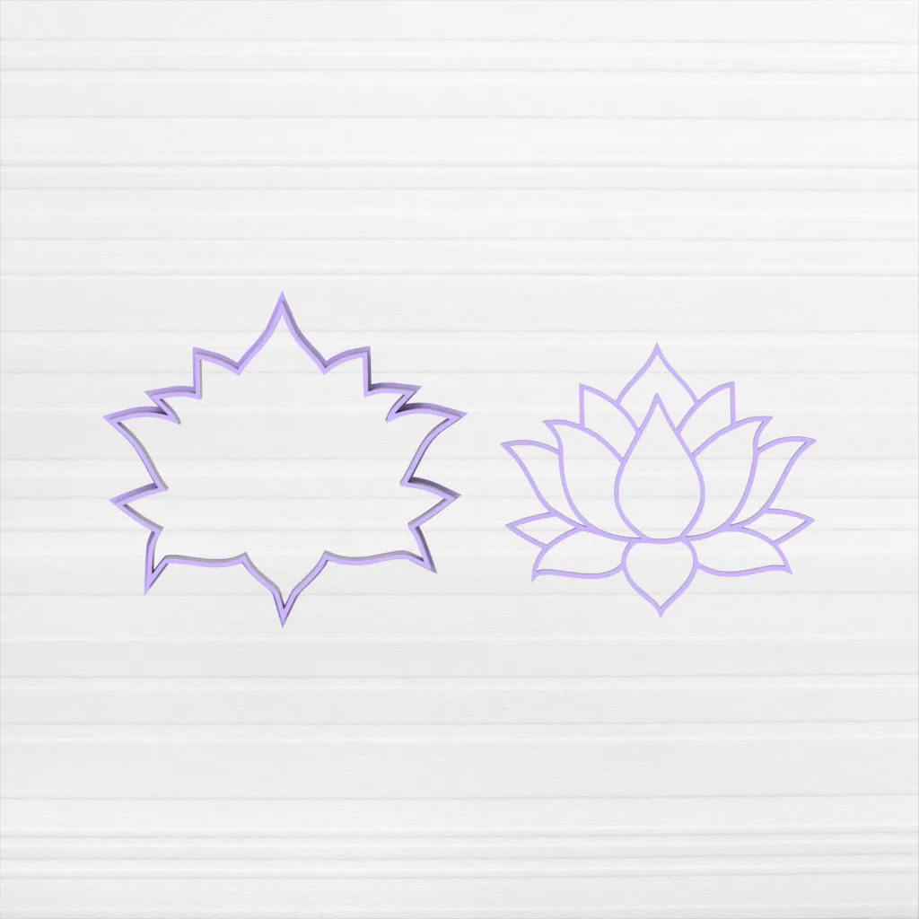Flor de Loto - 6 CM