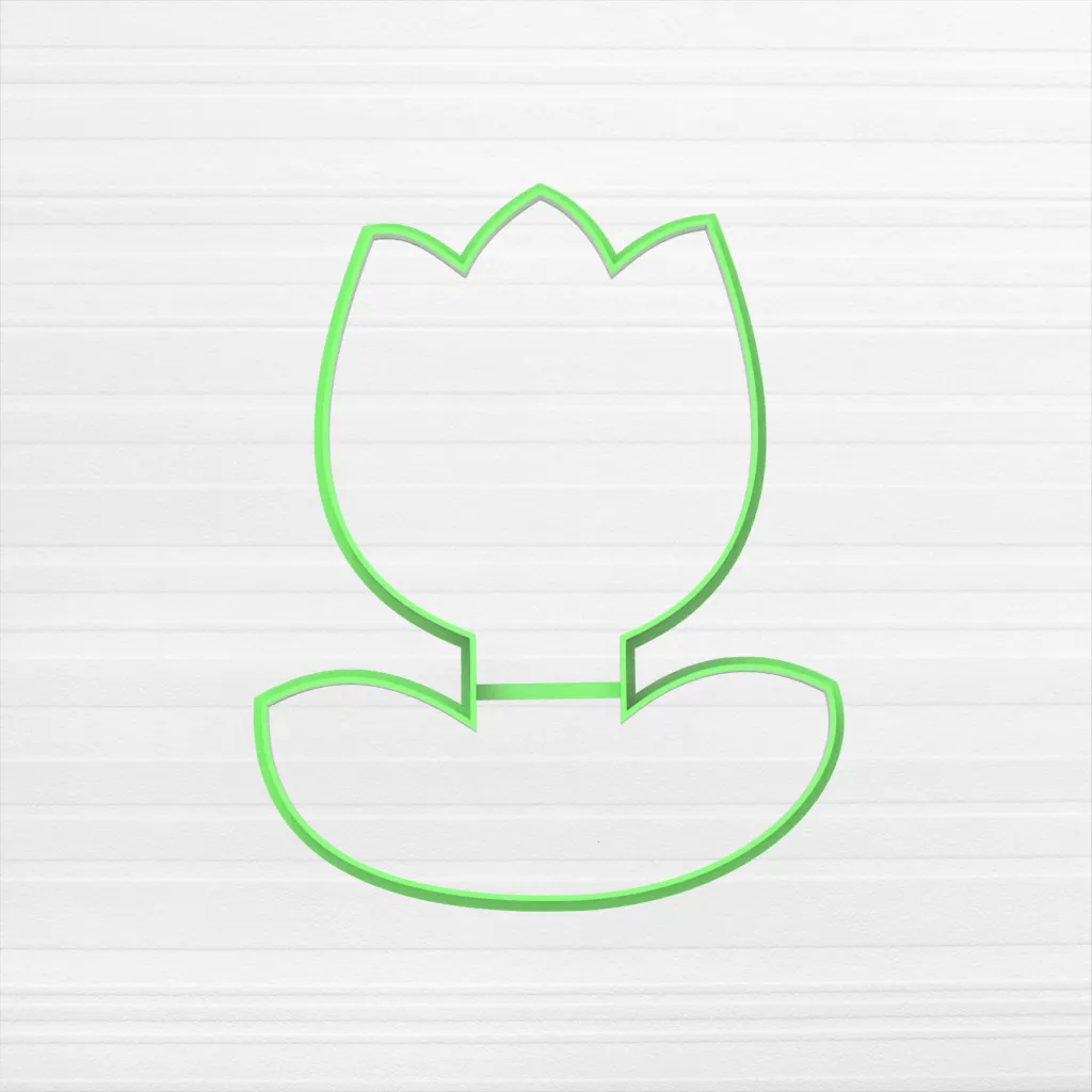 Tulipán - 6 CM