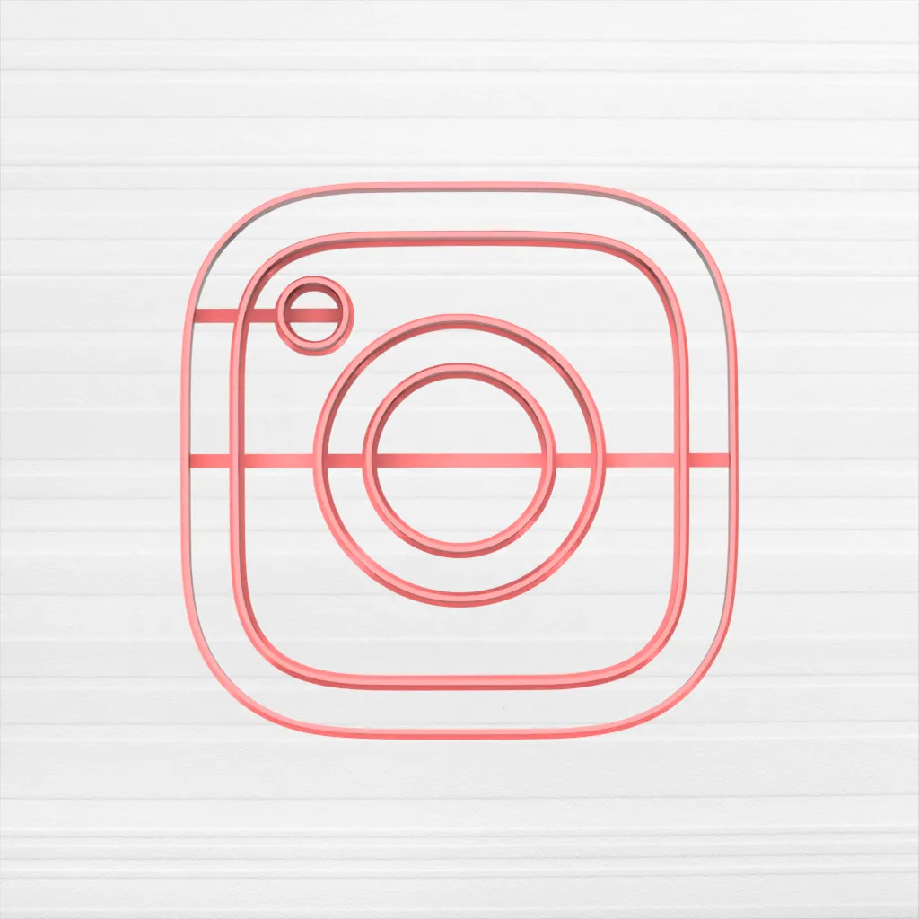 Logo Instagram - 6 CM