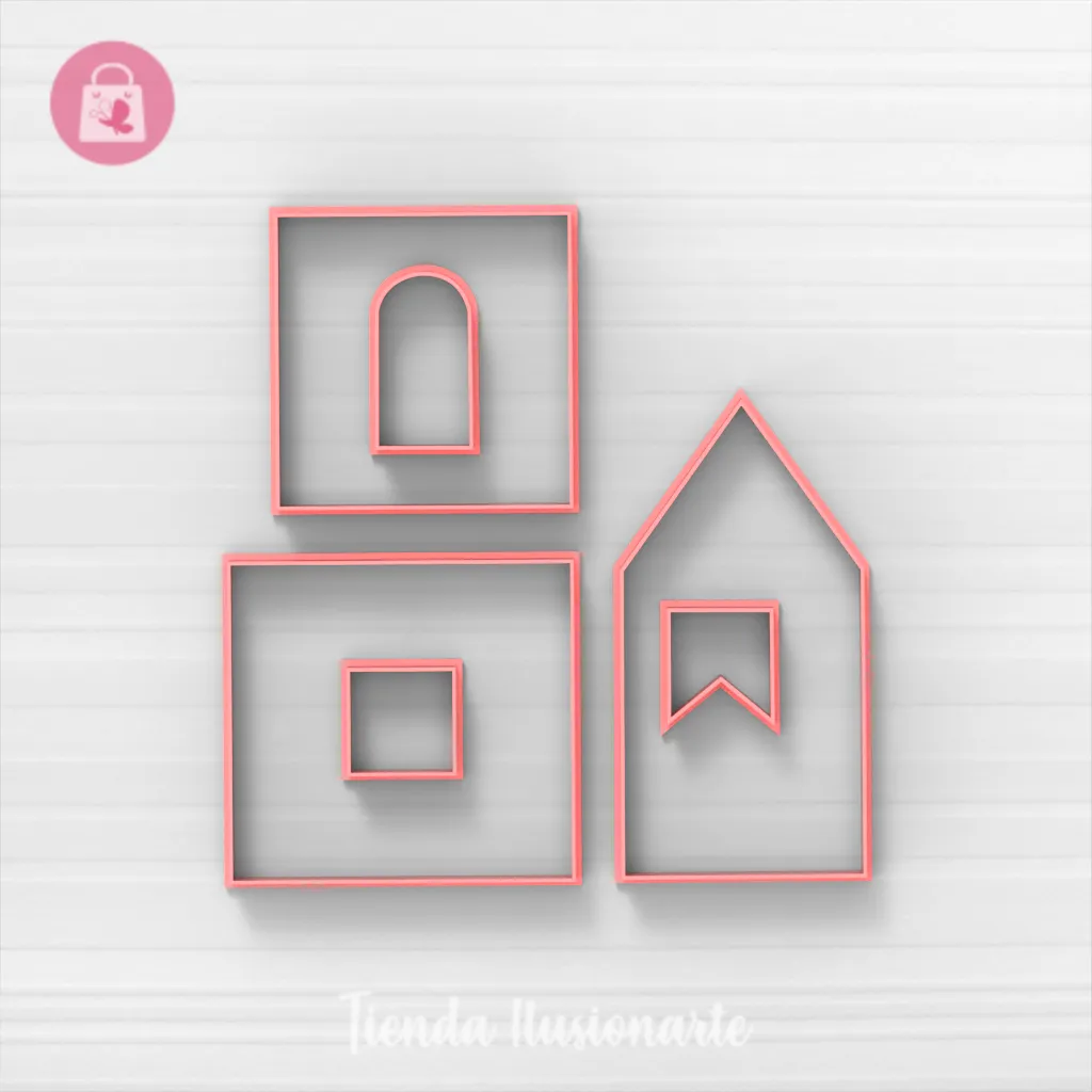 Casita Navideña Alpina - 10 cm
