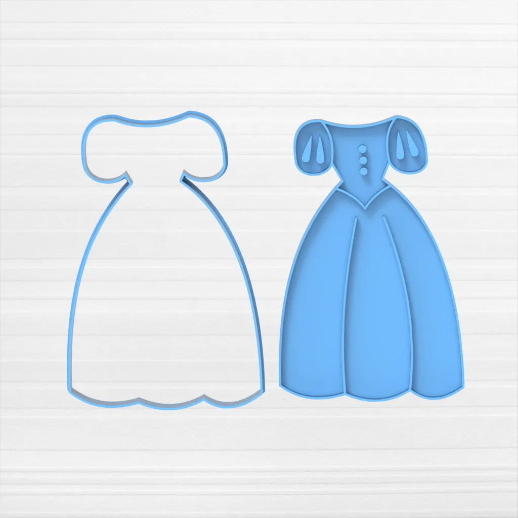 Vestido Blancanieves - 10 cm