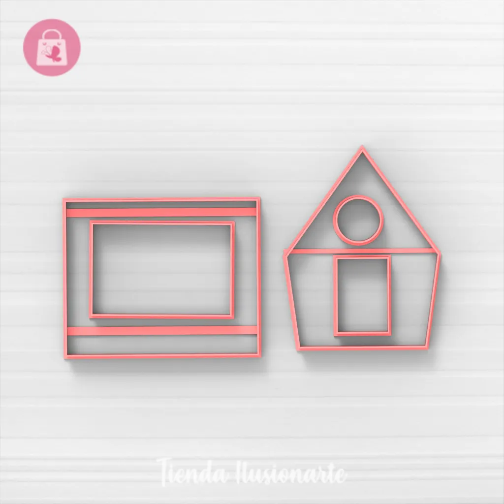 Casita Navideña - 10 cm