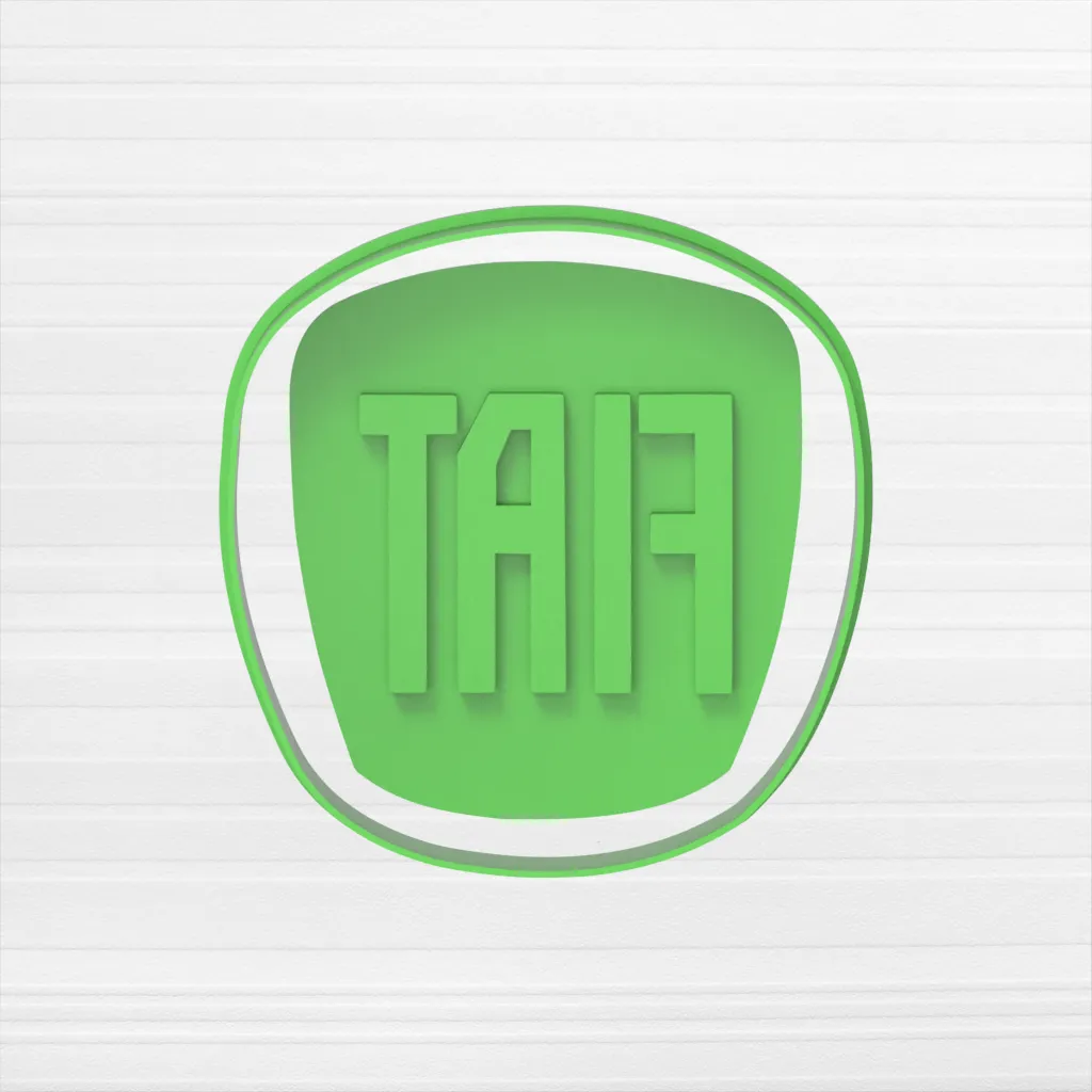 Logo Fiat - 10 cm