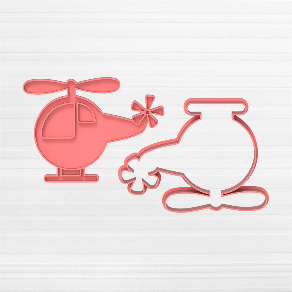 Helicóptero - 10 cm