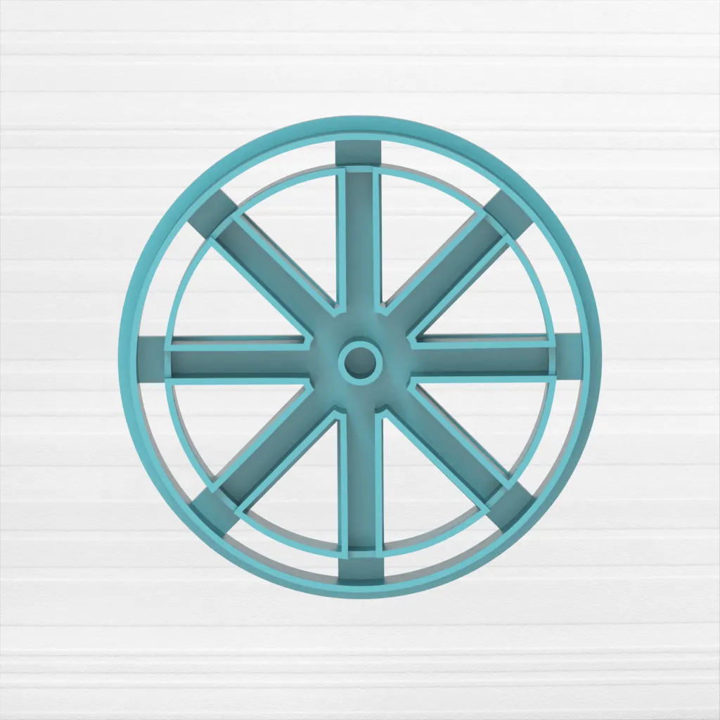 Rueda de Tren - 10 cm