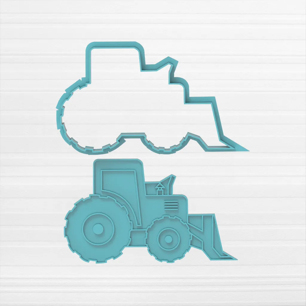 Tractor con Pala - 10 cm