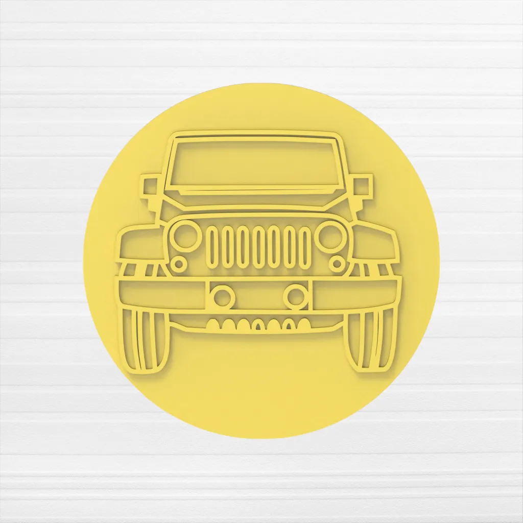 Stamp Camioneta - 10 cm