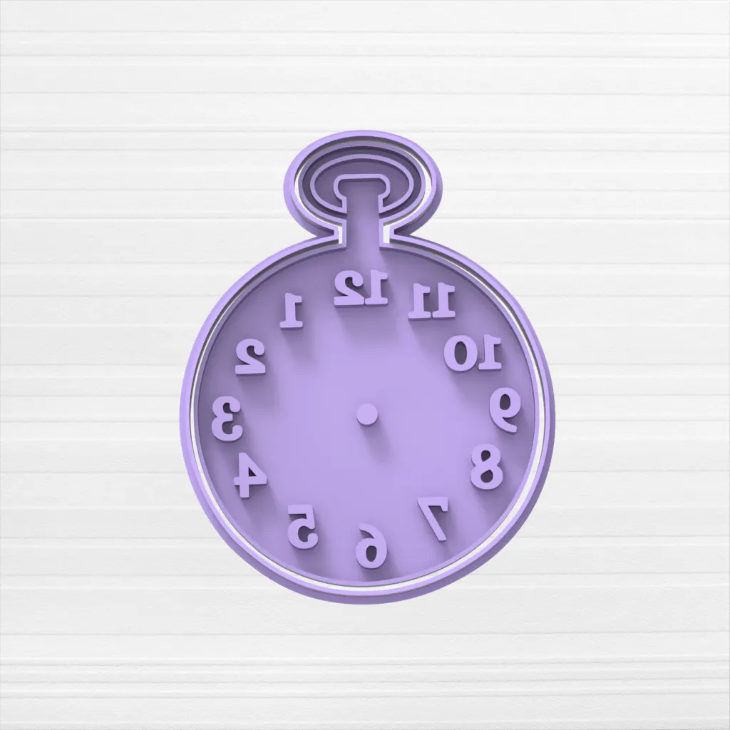 Reloj - Alicia en el País de las Maravillas - 10 cm