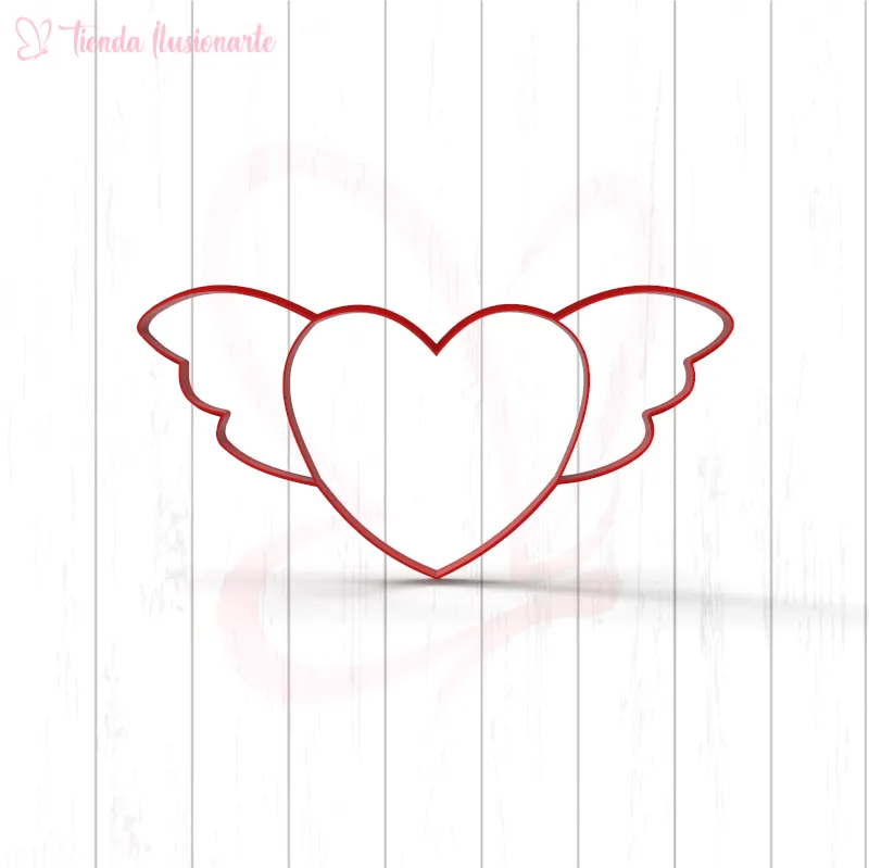Corazón con alas - San Valentín