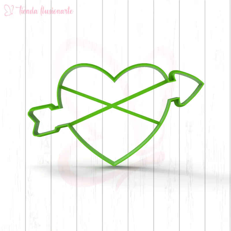 Corazón con flecha - San Valentín