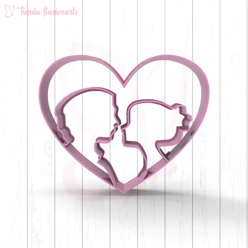 Corazón pareja - San Valentín