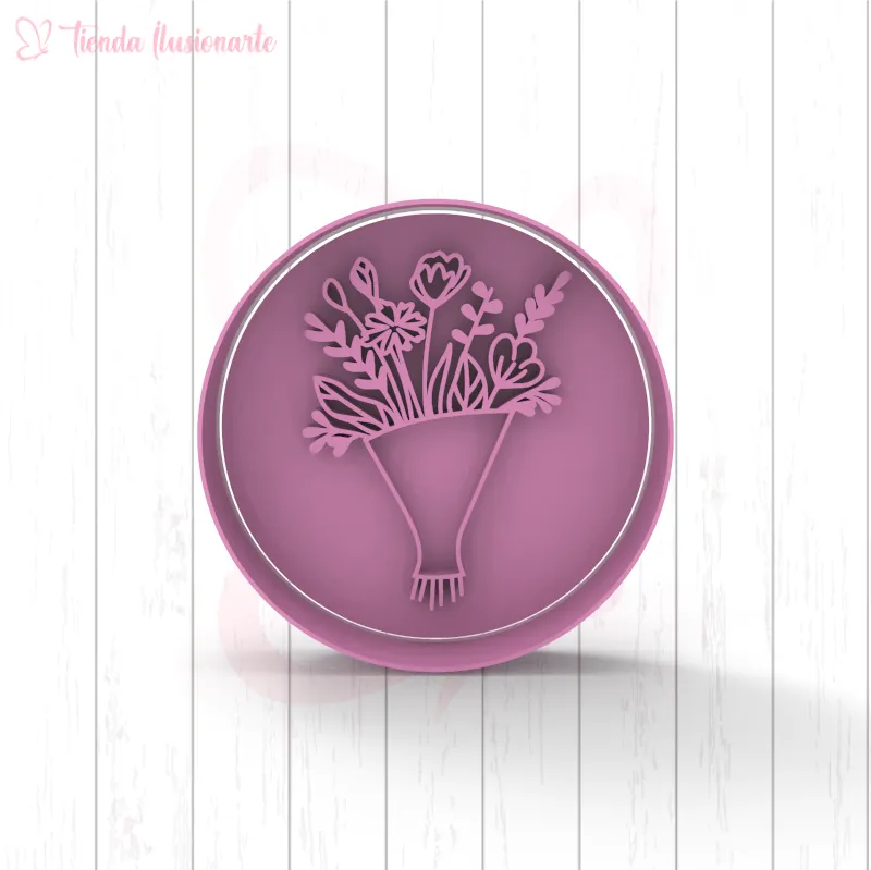 Stamp Ramo de flores 924