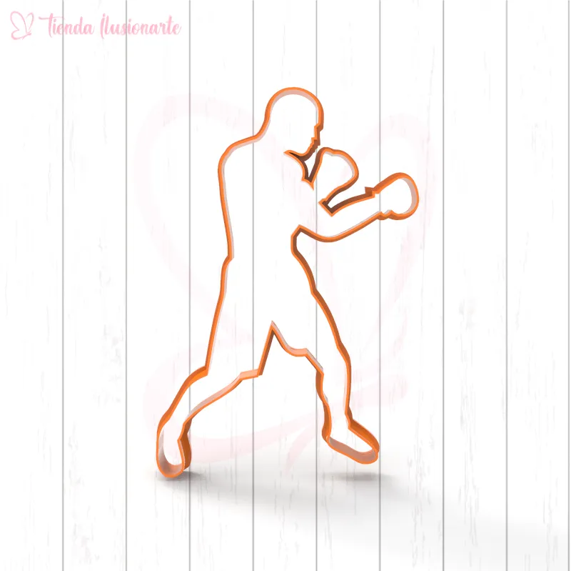 Boxeador silueta