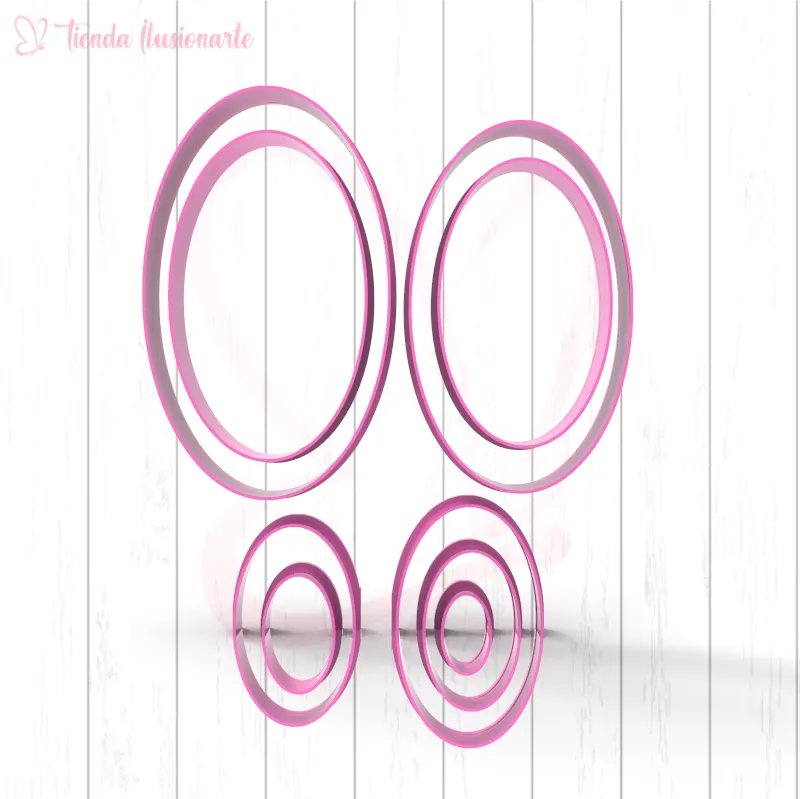 Set ovalos x10