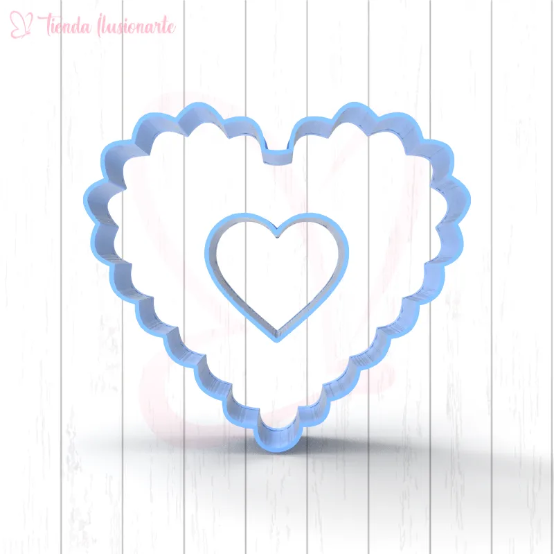 Corazón rizado