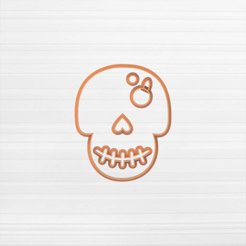 Calavera - Coco - 10 cm