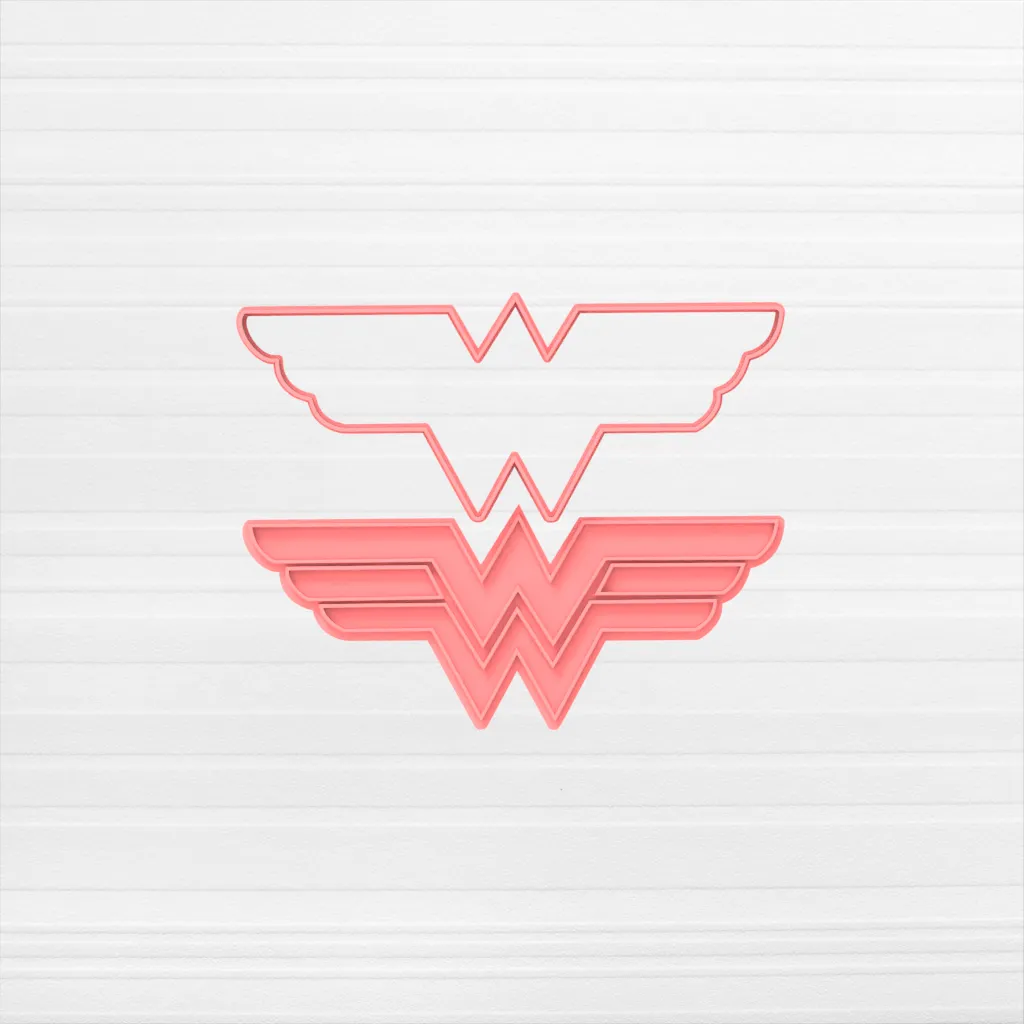 Logo - Mujer Maravilla - 10 cm