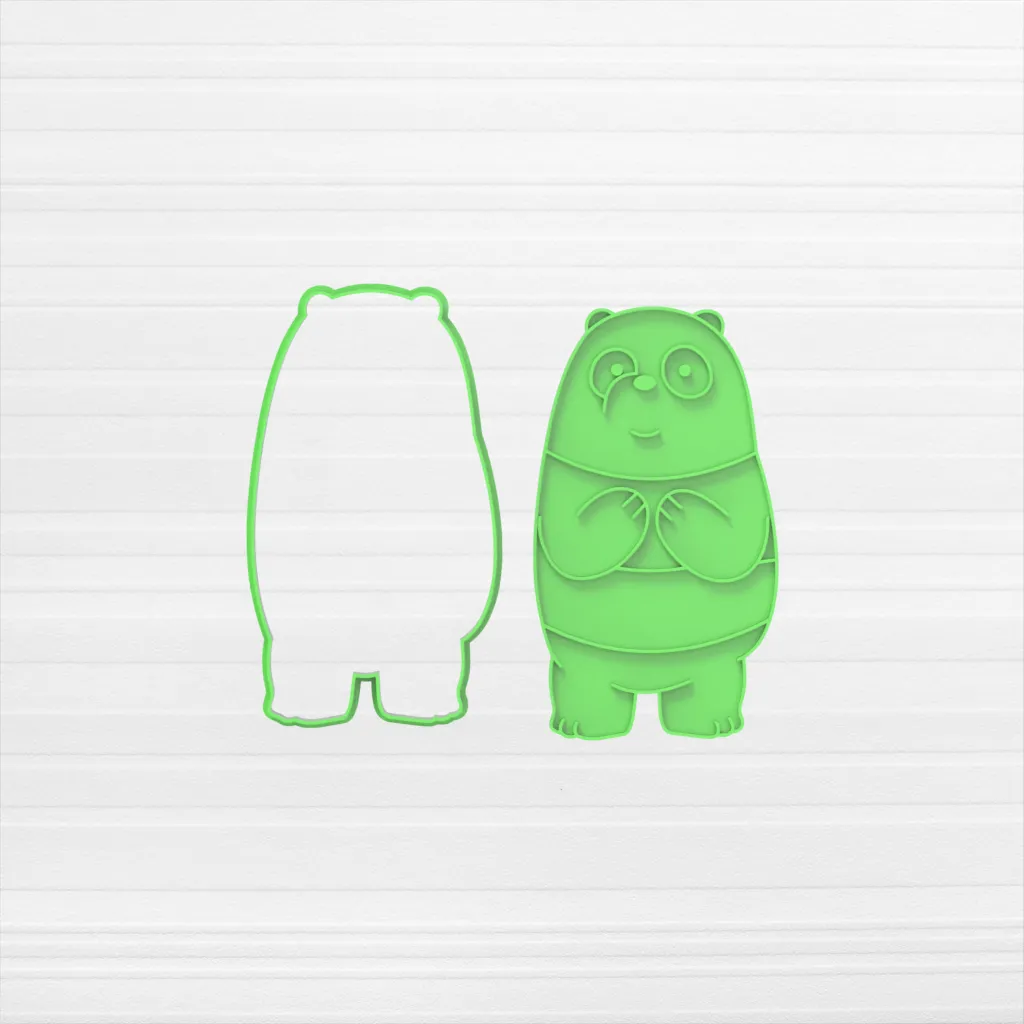 Panda - EscandalOsos - 10 cm