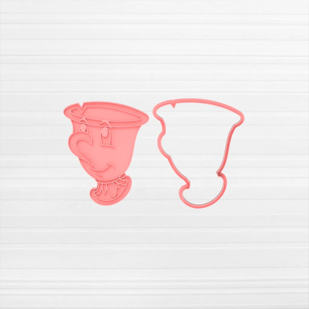 Taza - La Bella y La Bestia - 10 cm