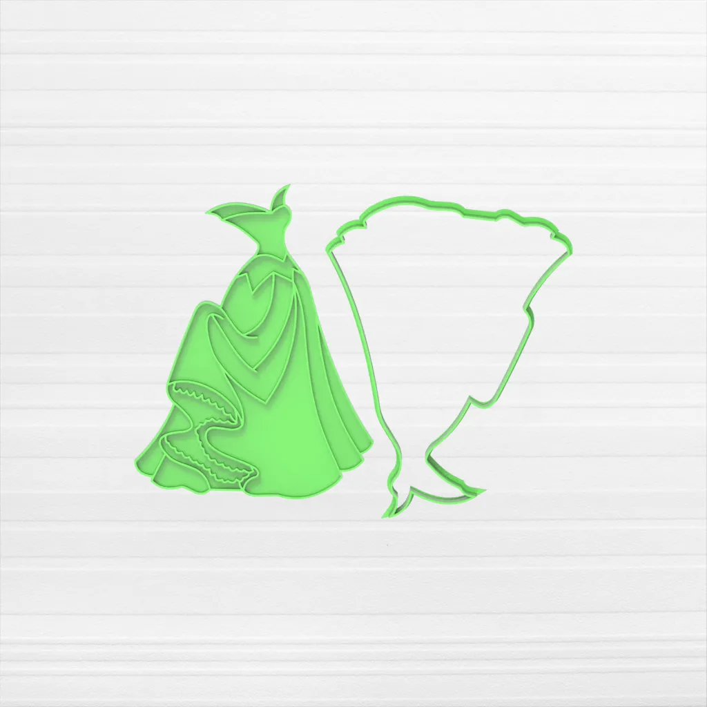Vestido - La Bella Durmiente - 10 cm
